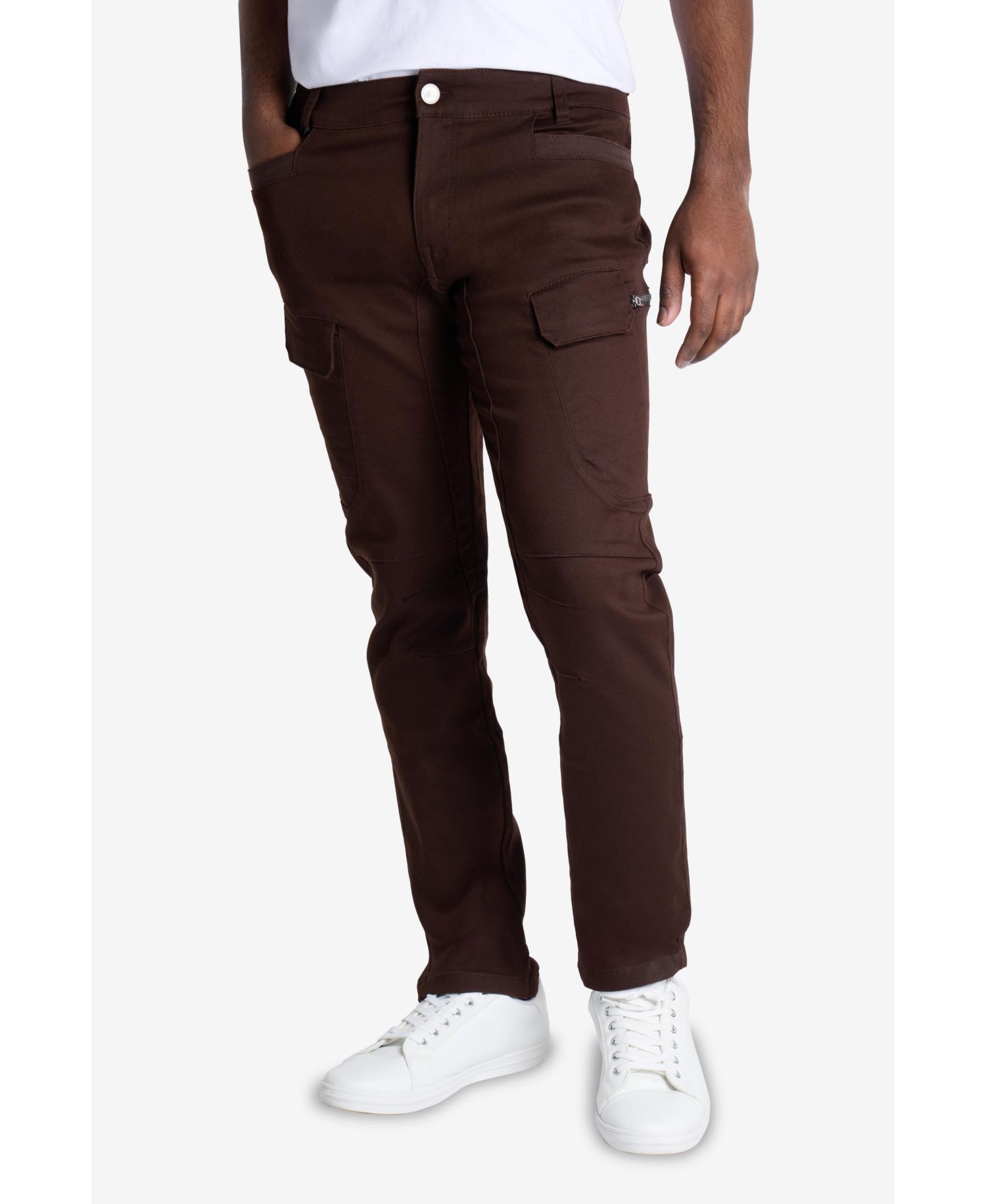 Men's Slim-Fit Stretch Twill Cargo Pants