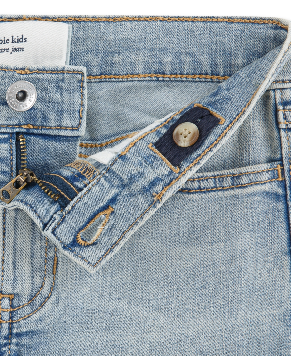abercrombie kids Girls' 7-16 Floral Trail Flare-Leg Jeans