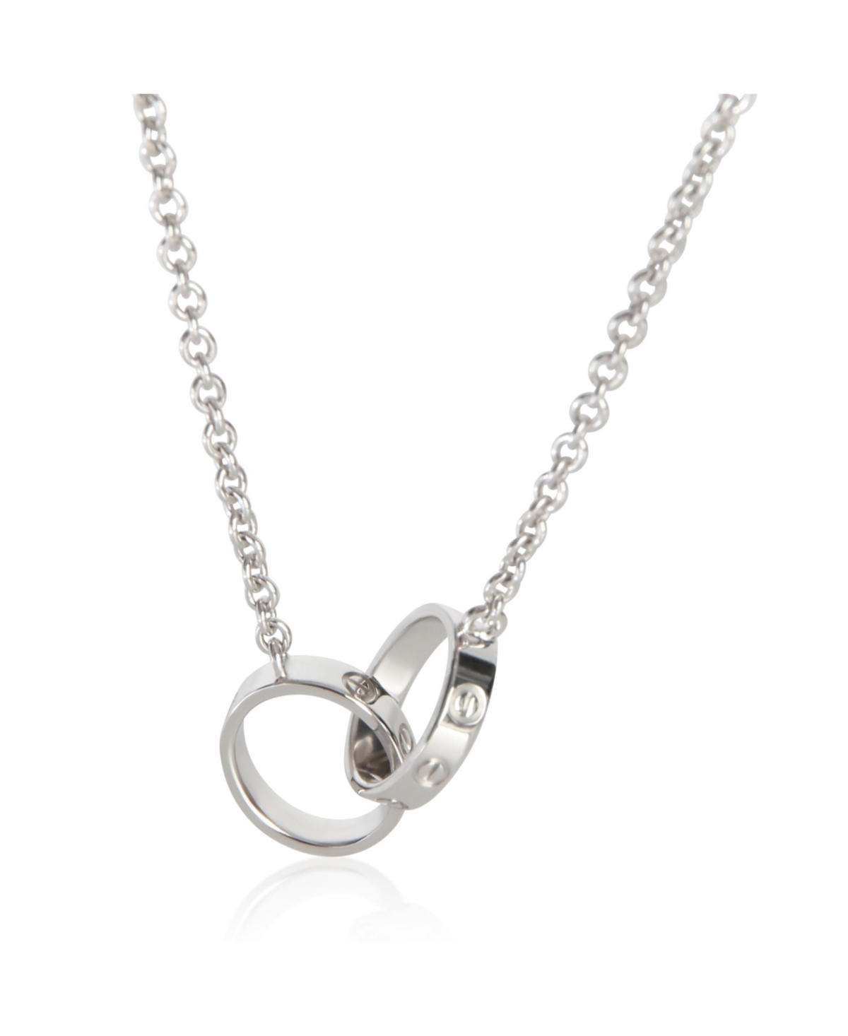 Pre-Owned Cartier White Gold Love Necklace