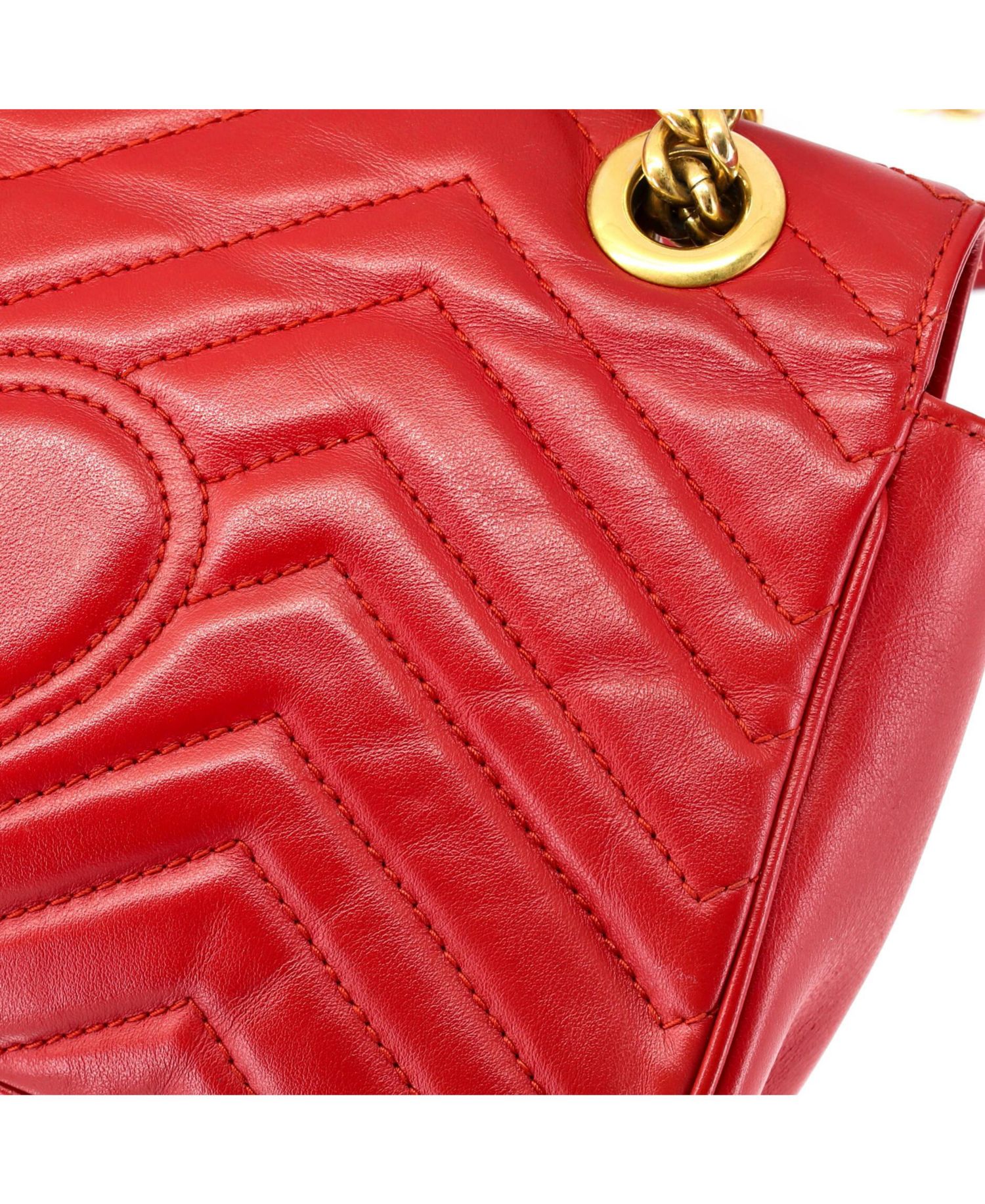 Small GG Marmont Flap Bag Matelasse Leather