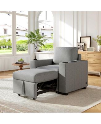 Modern Pull-out Sofa Bed for Living Room