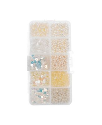 10 Types Mix Sequins and Beads Kit for Jewelry Making