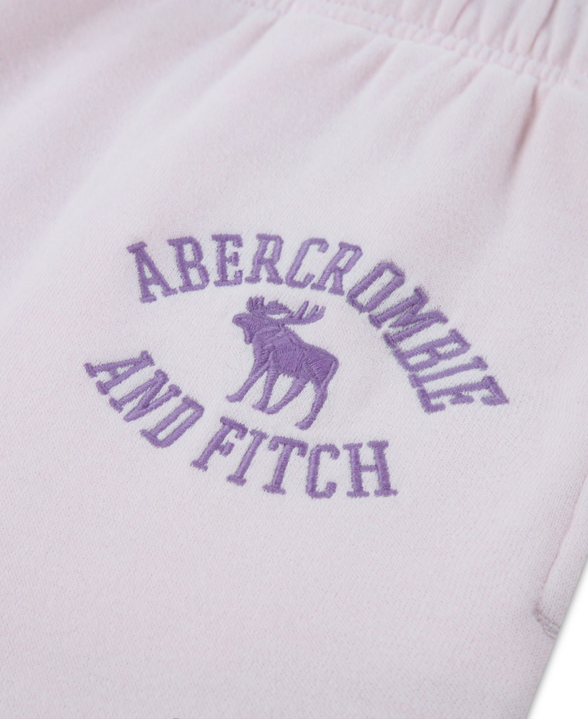 abercrombie kids Girls' 7-16 Logo Low-Rise Baggy Fleece Pants
