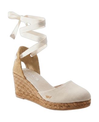 Women's Sagaro Canvas Espadrille Wedges