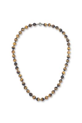 Tiger's Eye Beaded Necklace