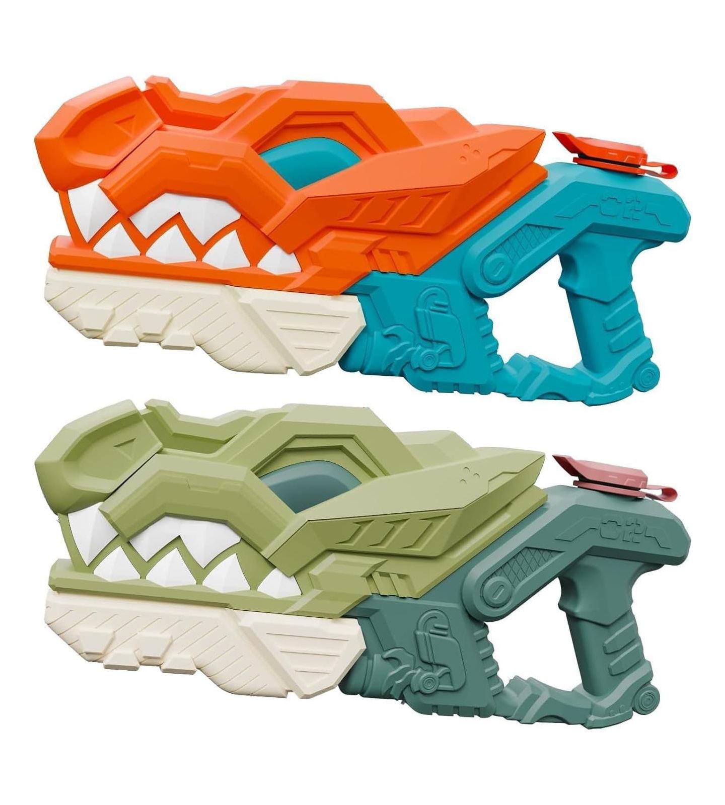 Детские игрушки GNUADZ 2 Pack Water Gun Squirt Blaster Summer Pool Beach Toy Ages 8-12, цвет: Разноцветный — фото 1