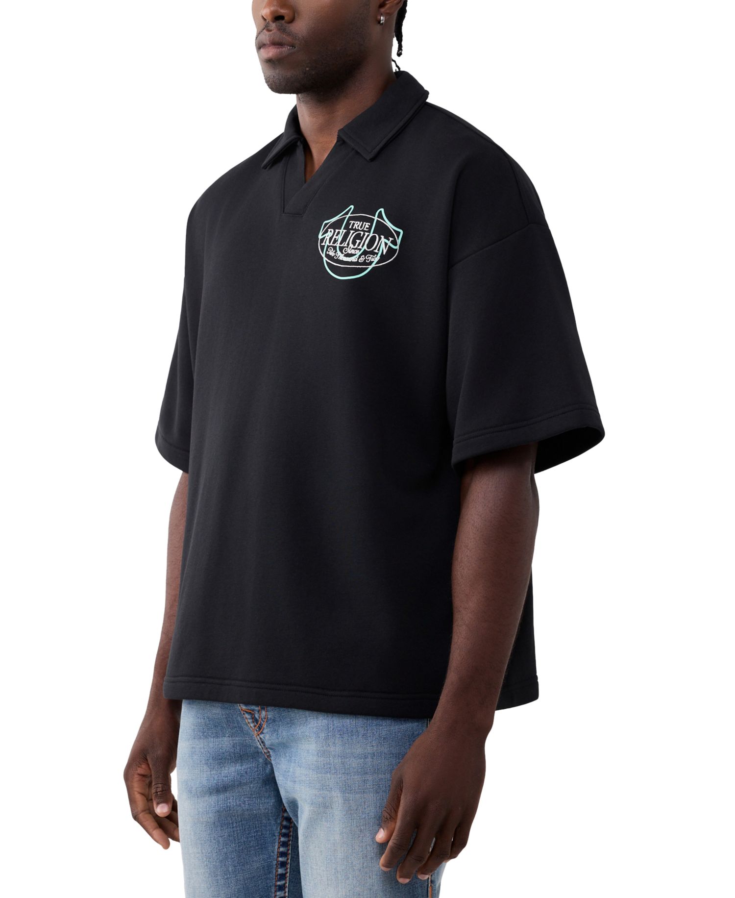 Men's Tiger Short-Sleeve Polo Shirt