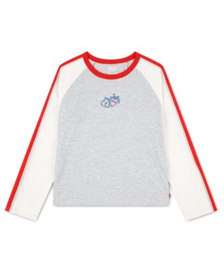 Girls' 7-16 Long-Sleeve Baseball T-Shirt