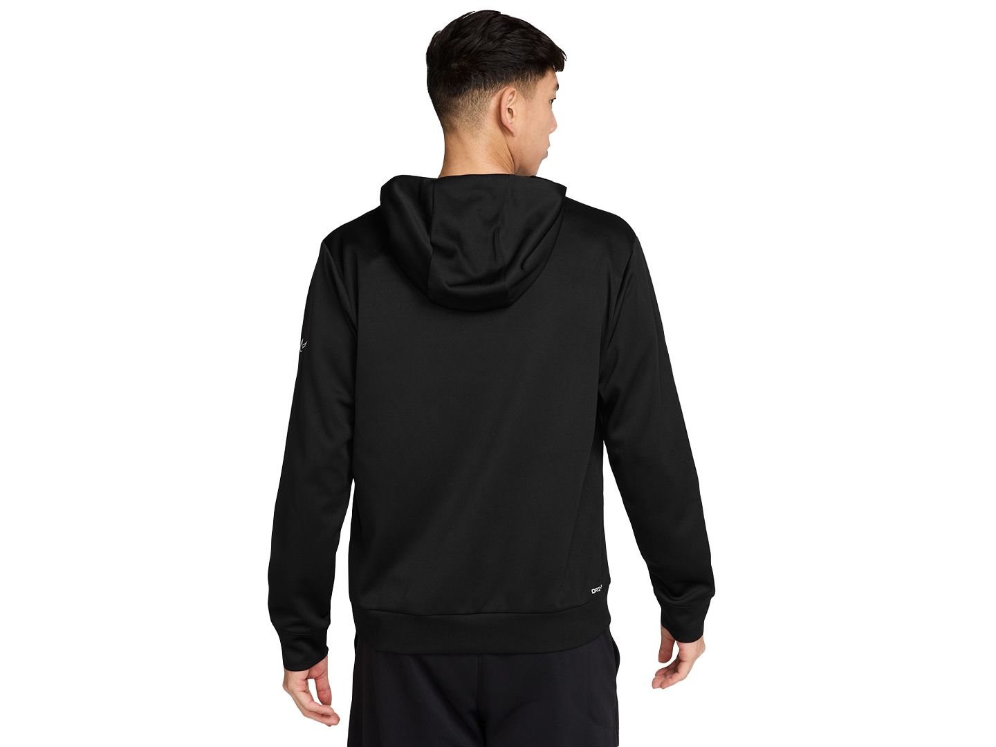Мужское худи Nike Dri-FIT Classic-Fit, цвет: Чёрный / Белый — фото 3