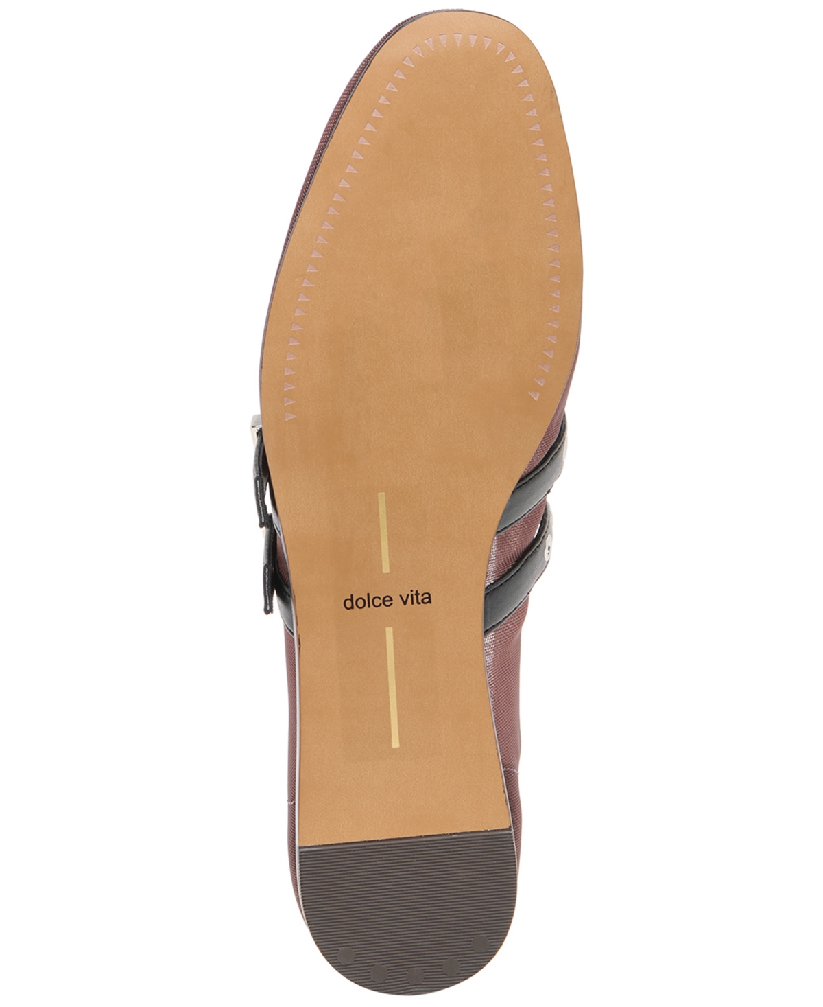 Dolce Vita Women's Baylee Grommet Double Strap Mary Jane Flats