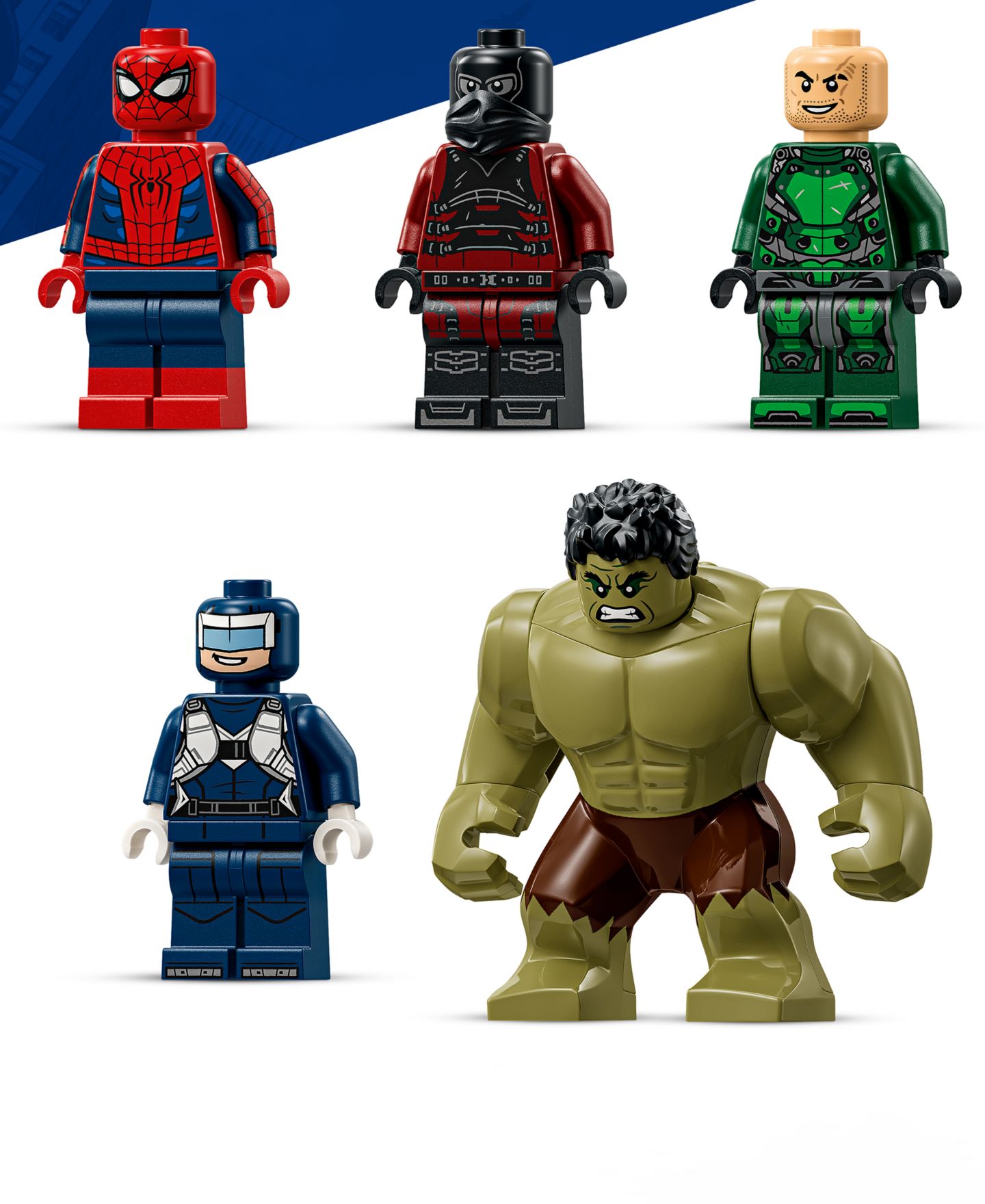 Детский конструктор LEGO® Marvel Spider-Man vs. Hulk Epic Clash 76350 534-Piece Building Set, Ages 8+ — фото 5
