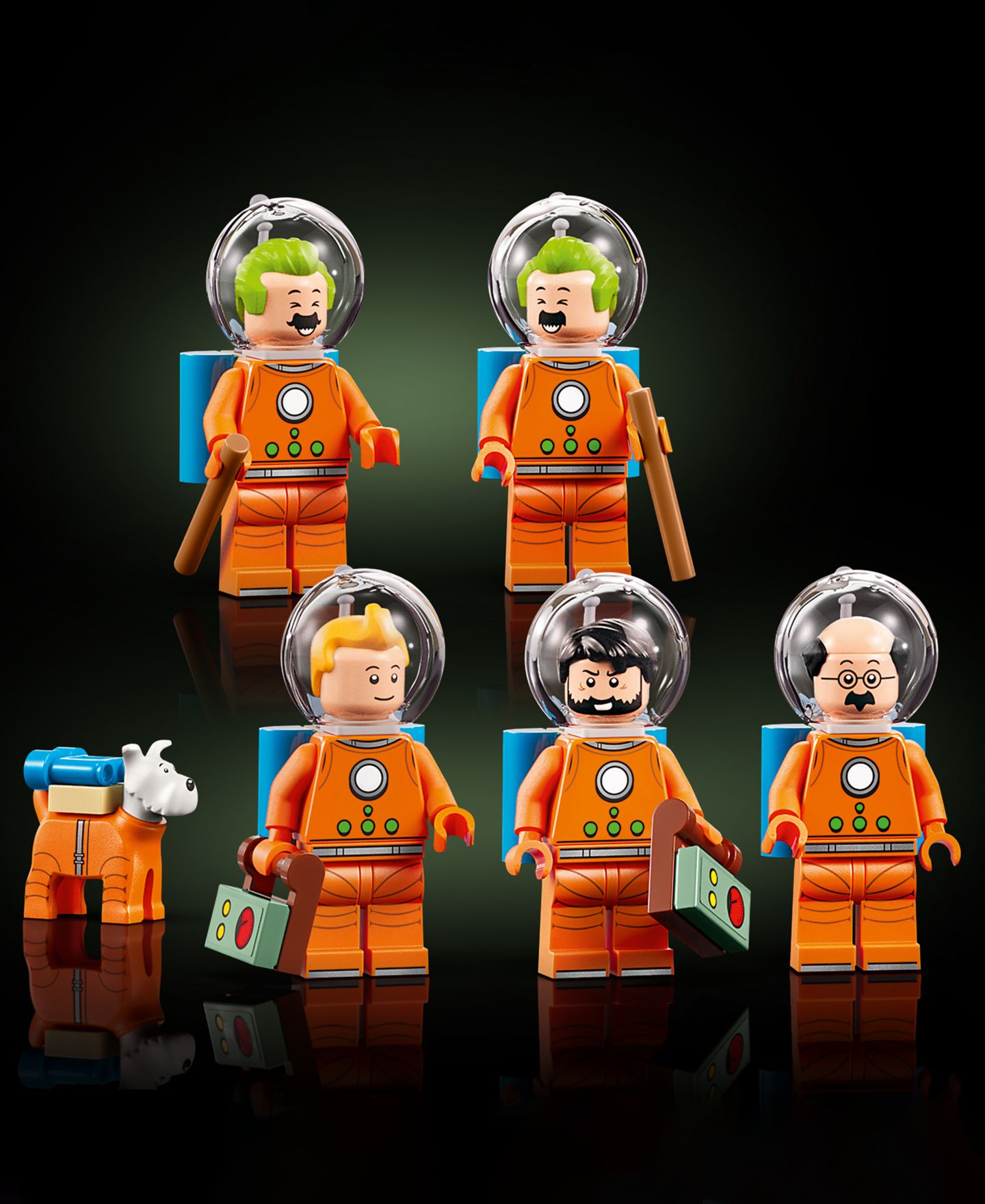 Детский конструктор LEGO® Ideas Tintin Moon Rocket 21367 1,283-Piece Building Set, Ages 18+ — фото 4