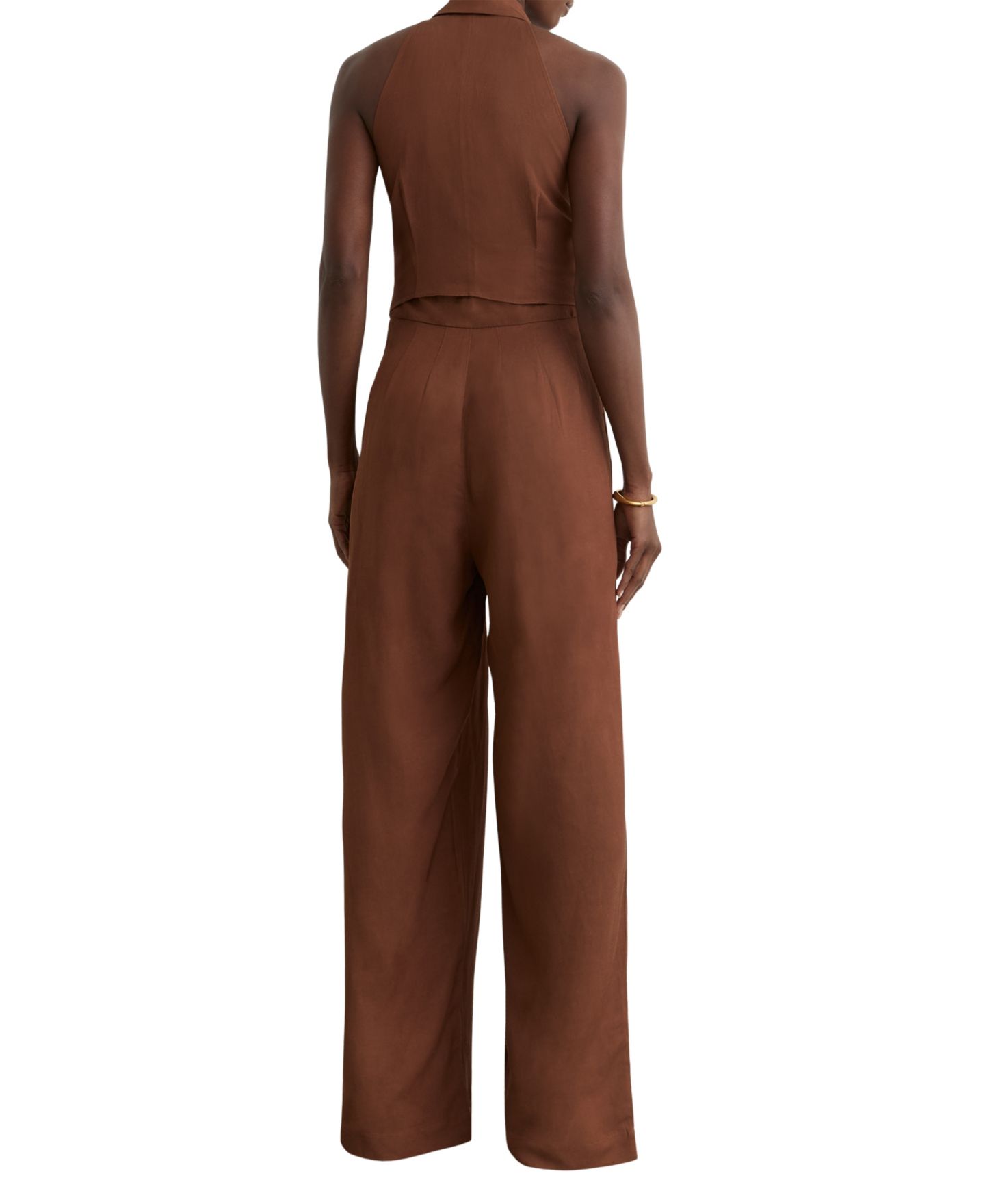 Женский комбинезон REISS Taya Tie-Front Wide-Leg Jumpsuit — фото 3