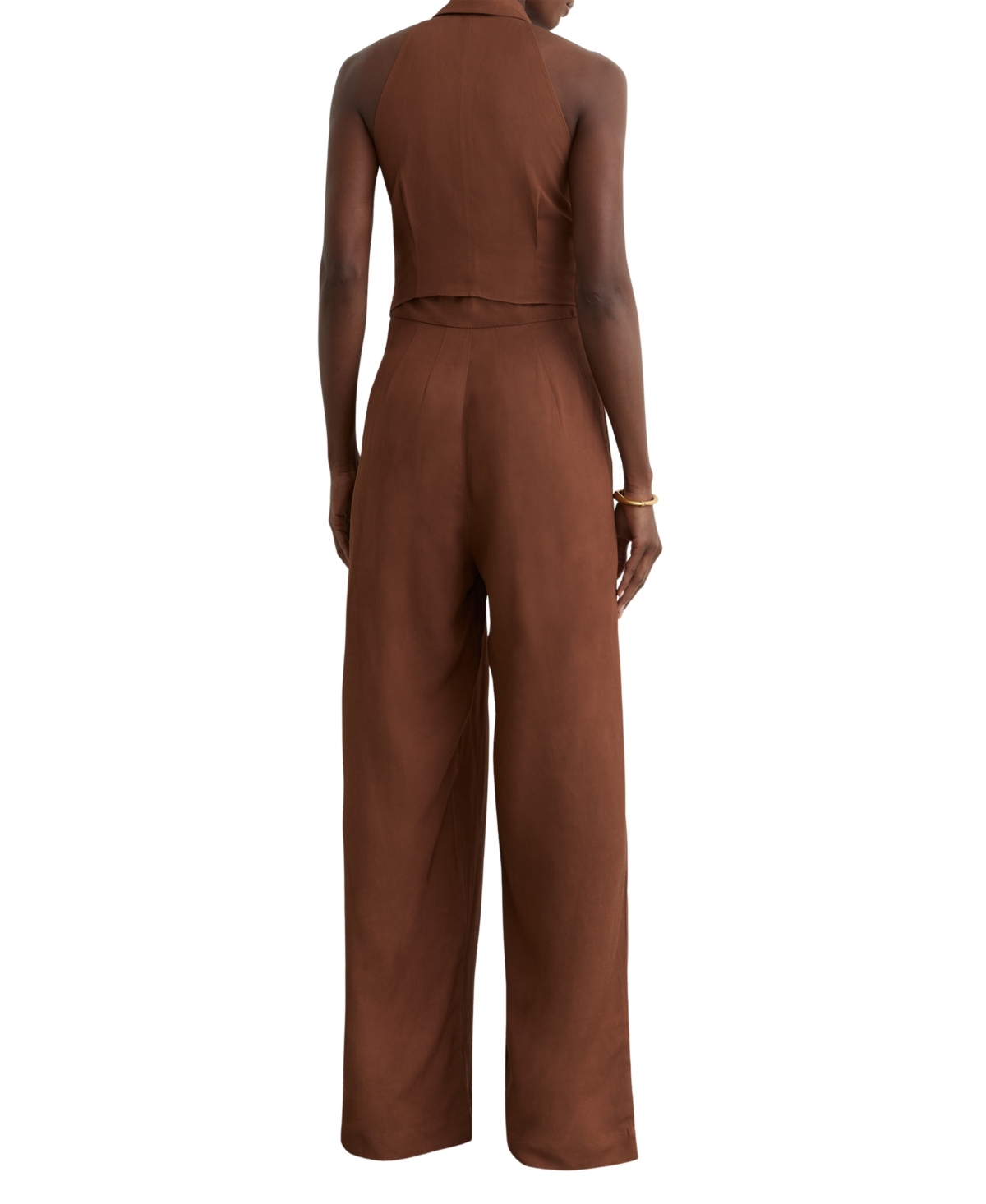 Reiss Women's Taya Tie-Front Wide-Leg Jumpsuit