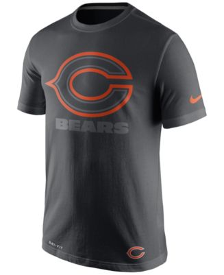 Nike Men's Chicago Bears Travel T-Shirt - Macy's