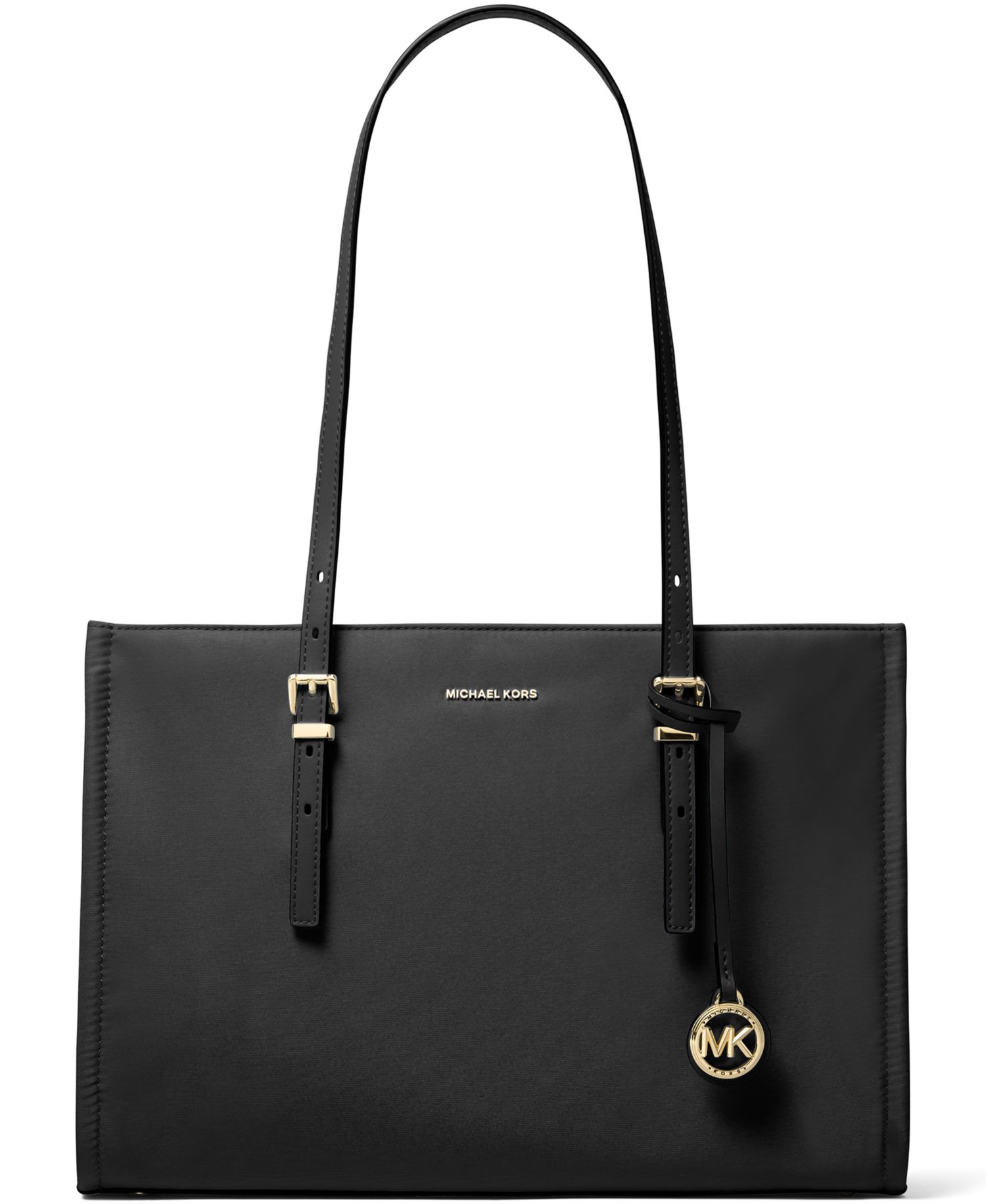 Michael Kors Zadie Medium East West Top Zip Tote Handbag
