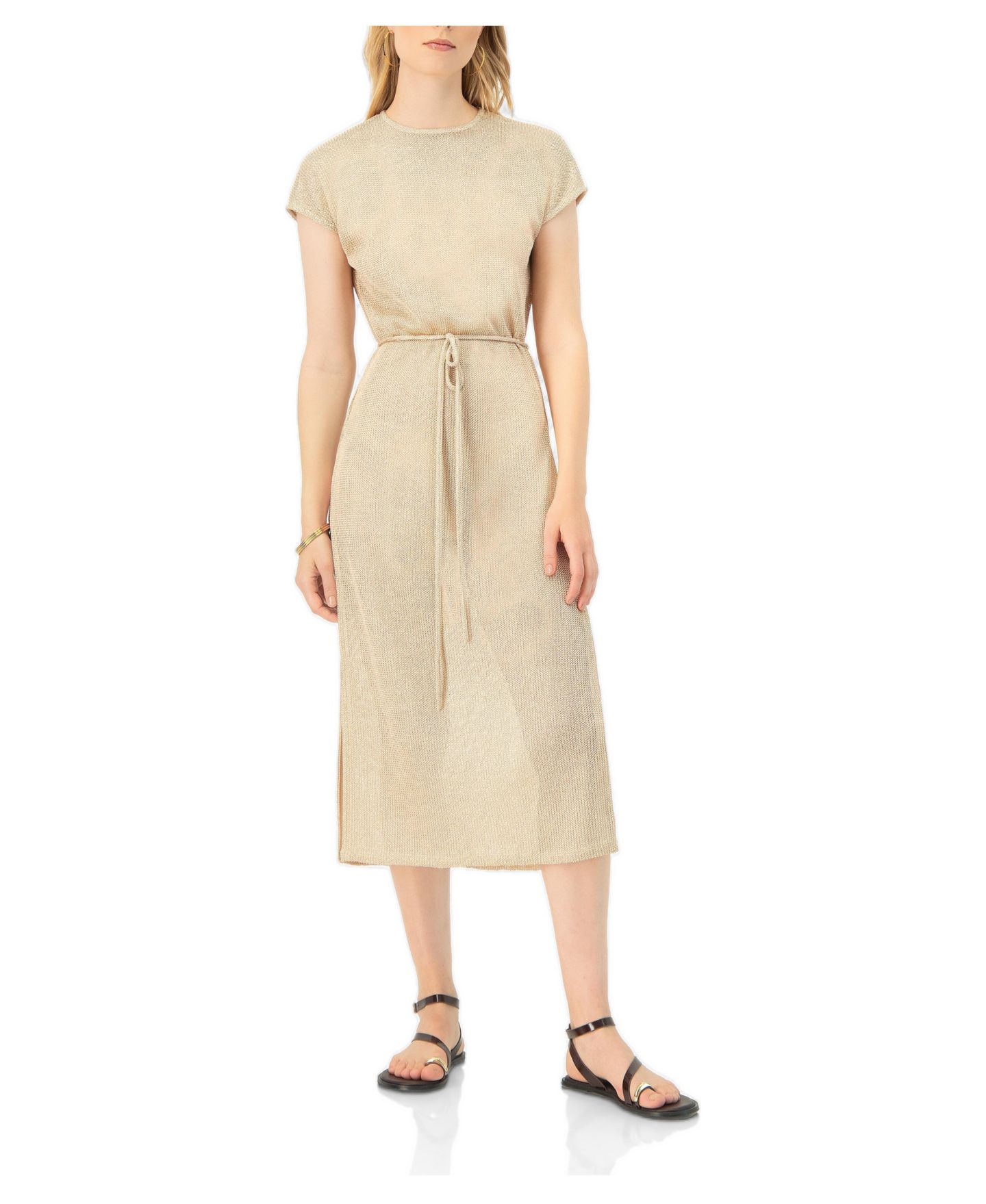 Женский топ Ivonne Knitted Tunic With Side Slits — фото 1