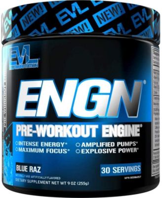 Intense Pre Workout with Creatine ENGN Energizing Pre Workout for Men with Beta Alanine Caffeine and L Theanine