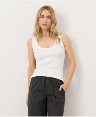 Women's Perfect Rib Scoop Neck Tank Made With Cotton
