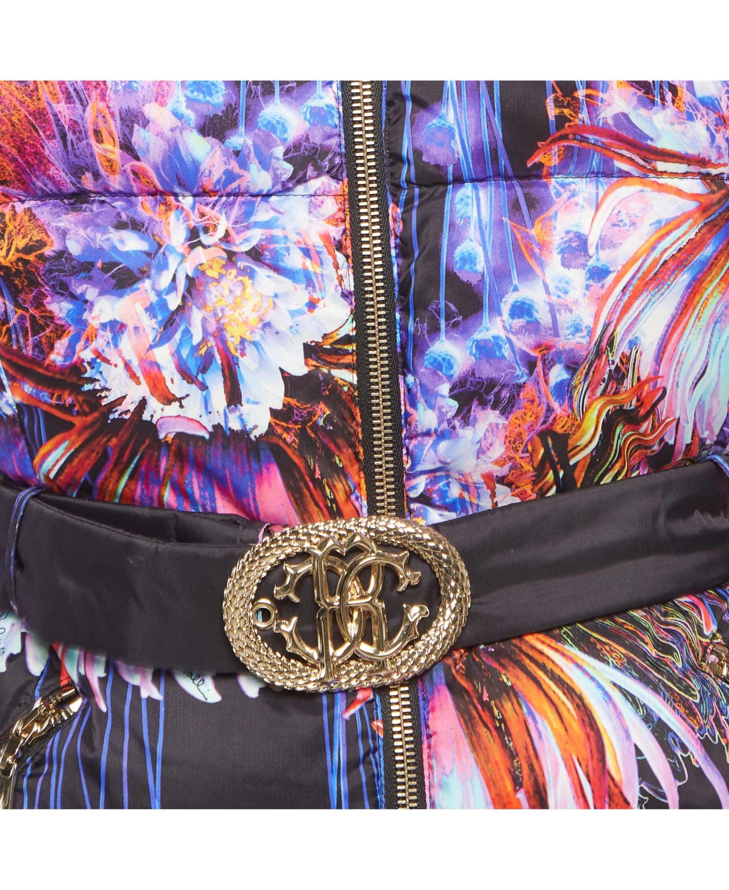 Women's Printed Nylon Down Puffer Jacket