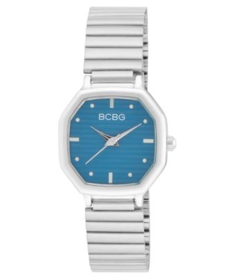 Women's Quartz Round Silver Stainless Steel Watch 26mm