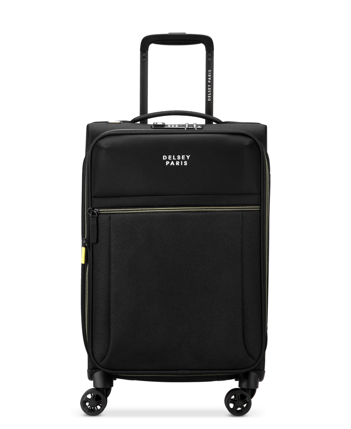 Delsey Paris Brochant 3 Expandable Carry-On Spinner - Deep Black