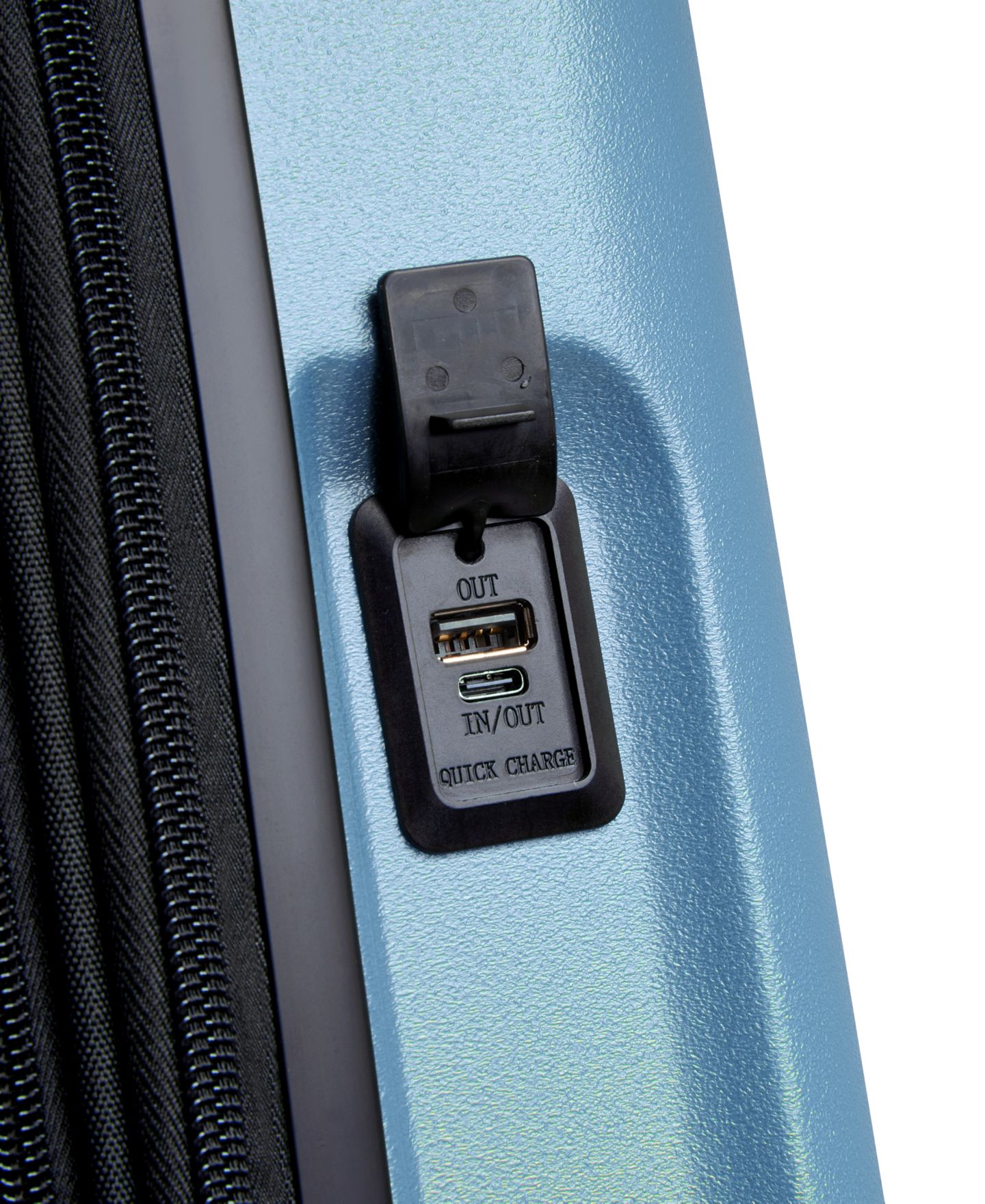 Чемодан Delsey Paris Turenne 2.0 Business Front Pocket Carry-On Spinner, цвет: Синий — фото 10