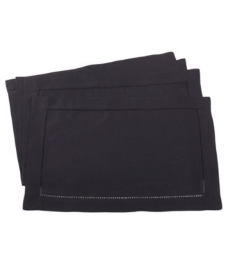 Hemstitched Border Placemats, Set of 4