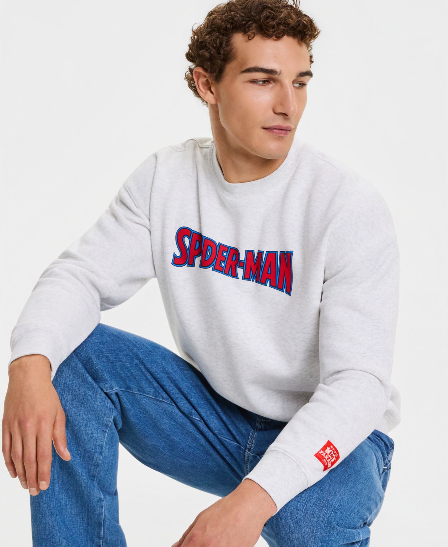 Толстовка Marvel | Macy's Spider-Man 100th Parade Balloon Graphic Crewneck — фото 3
