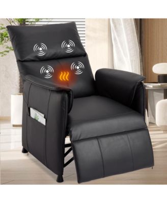 Electric Recliner Sofa Chair with Massage and Heat for Living Room, Bedroom, Office