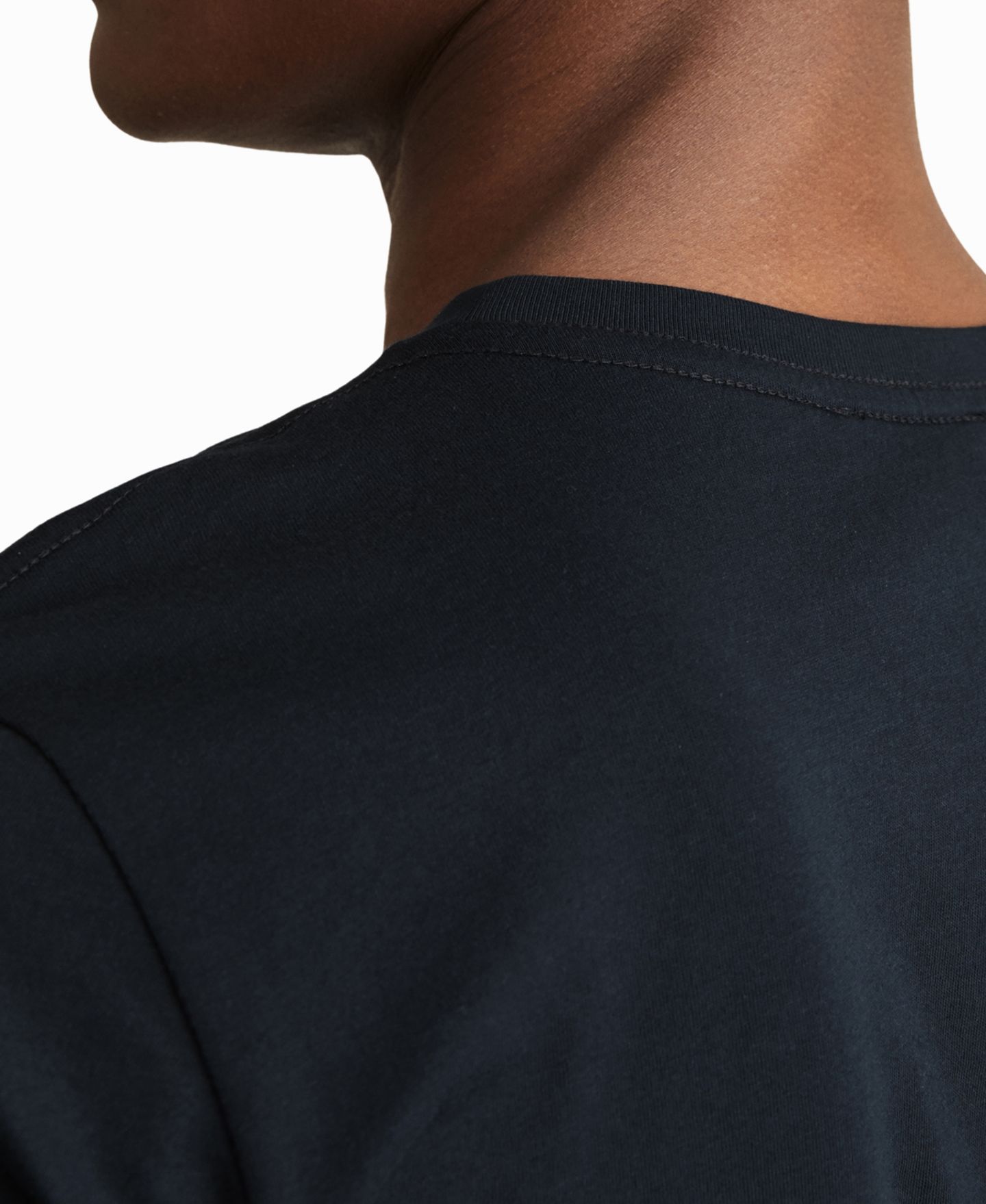 Мужские футболки REISS Bless 3 Pack Crew Neck, цвет: Тёмно-синий — фото 4