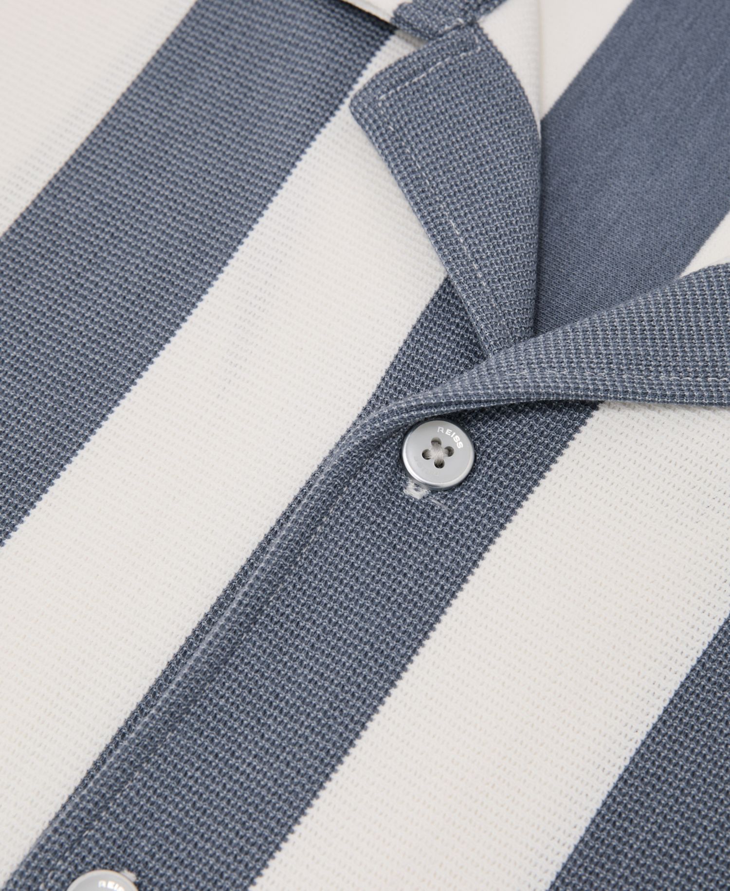 Men's Dexter Block Stripe Cuban Shirt