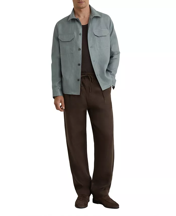 Men's Polasio Herringbone Stripe Overshirt