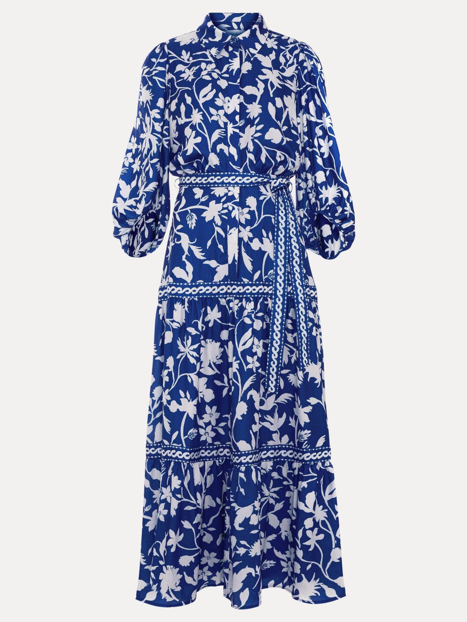 Women's Floral Print Shirt Dress