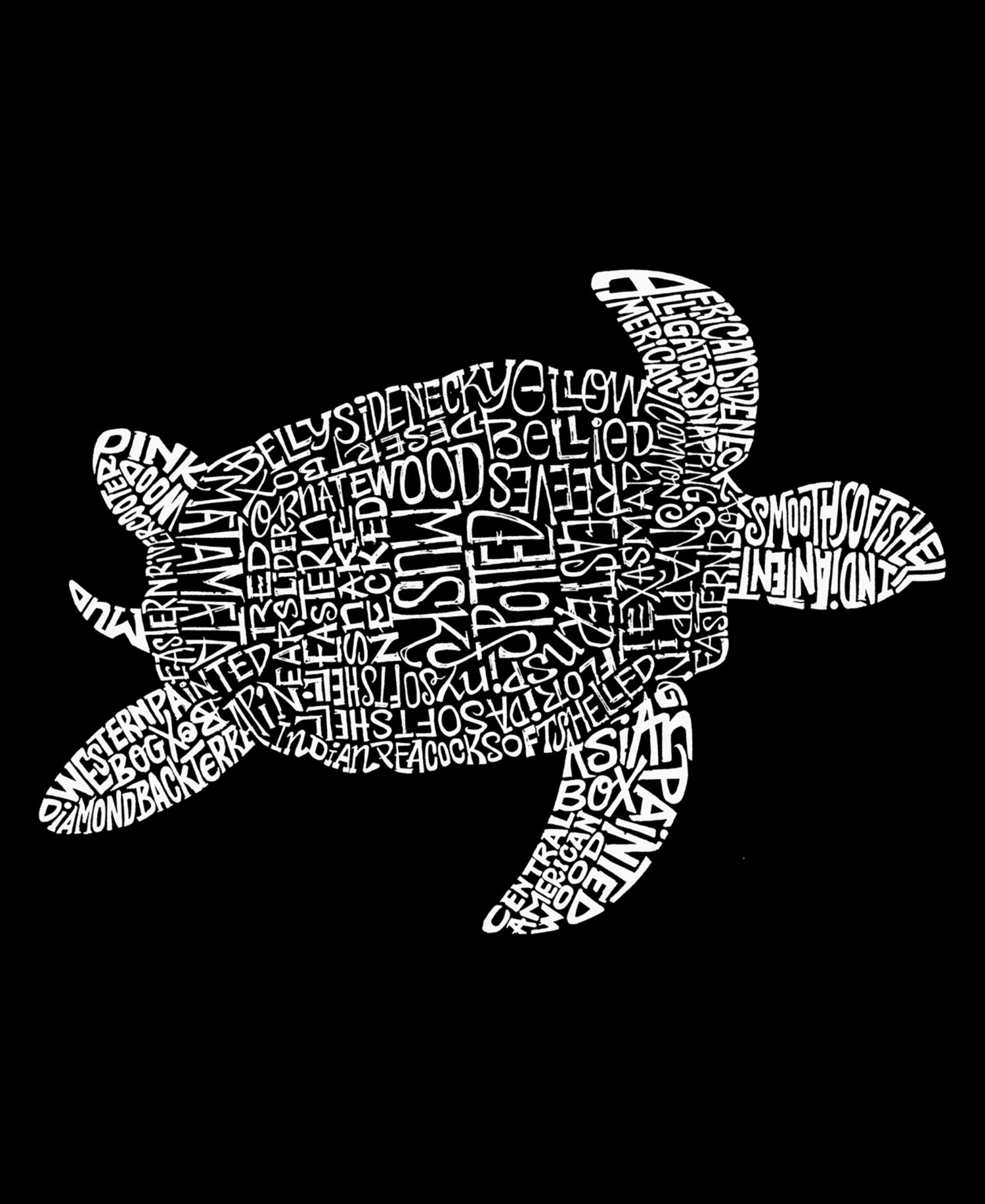 Men's Sea Turtle Word Art Graphic Tank Top