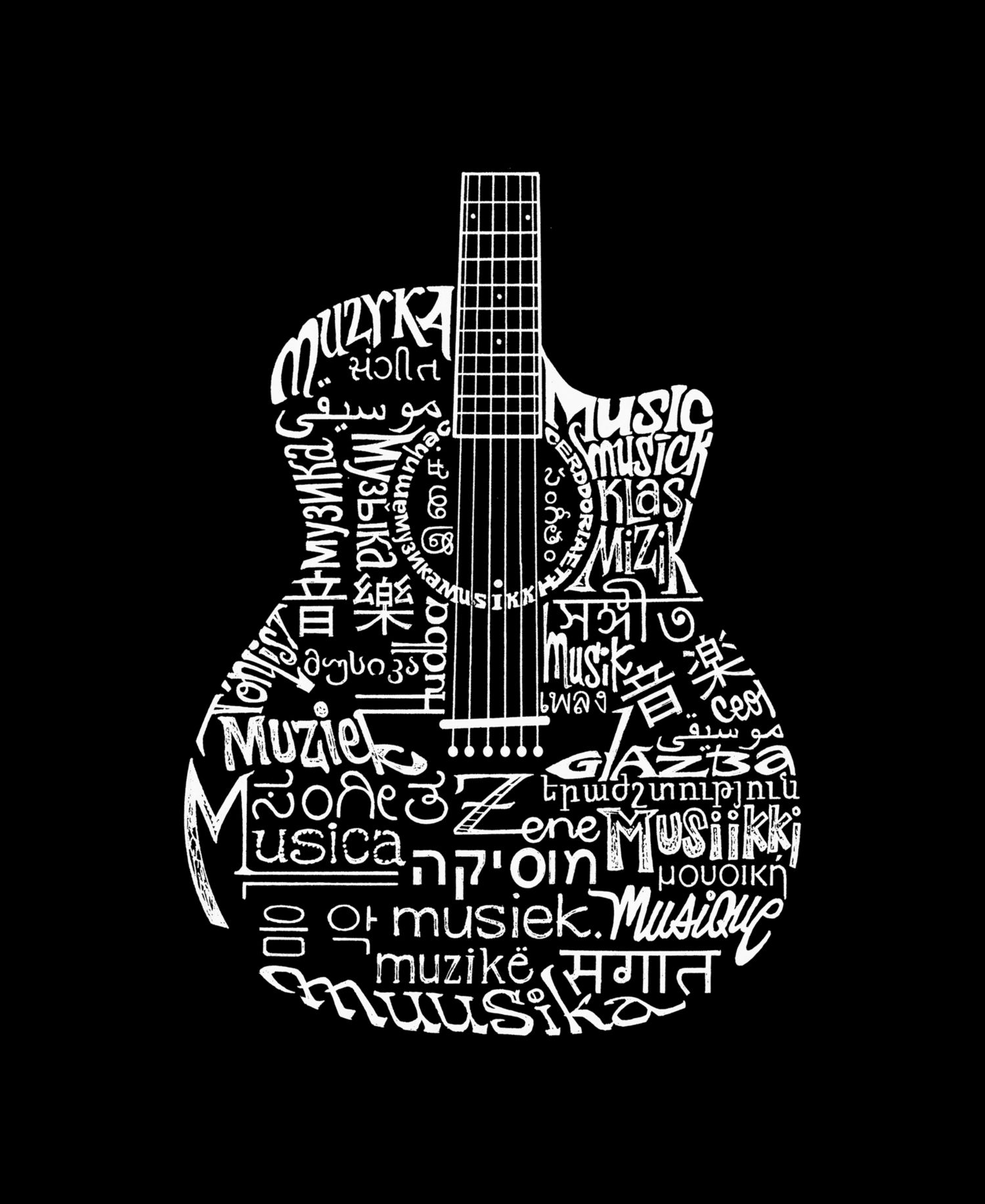 Men's Guitar Graphic Tank Top