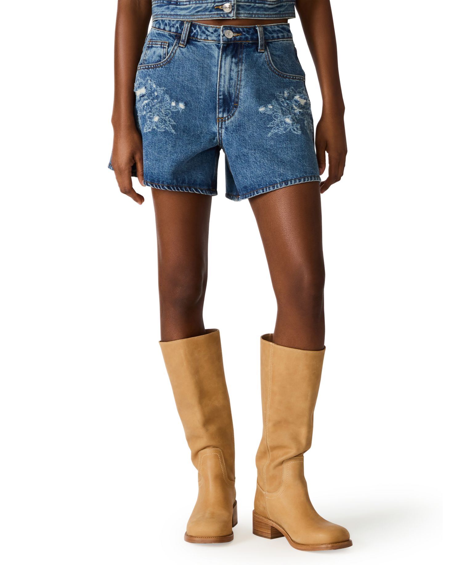 Women's Dally Mid-Rise Denim Shorts