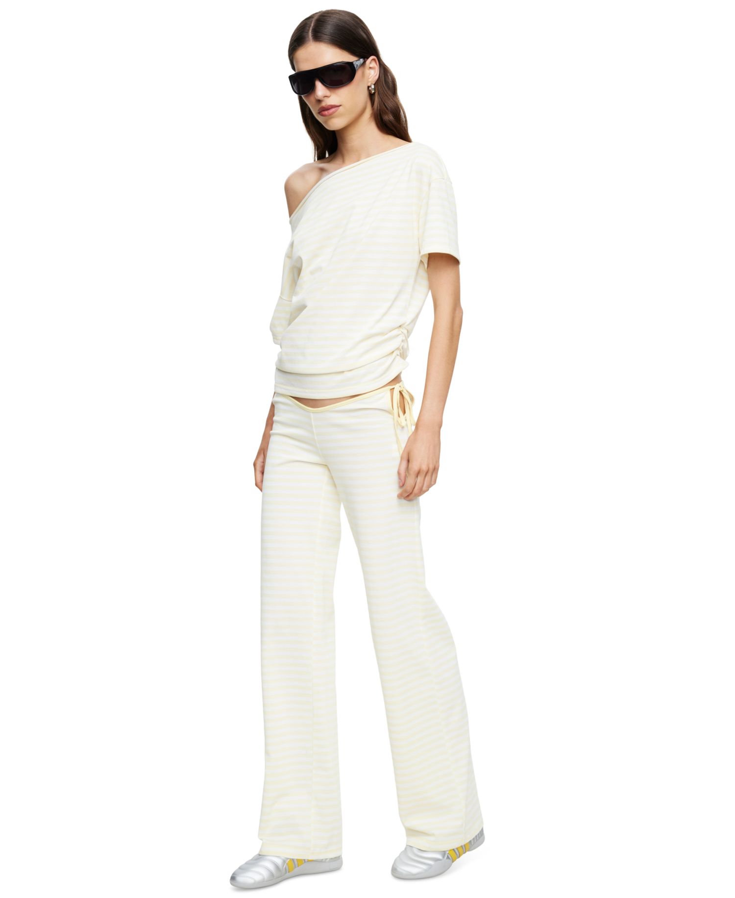Women's Bloom Low-Rise Waist Tie Pants