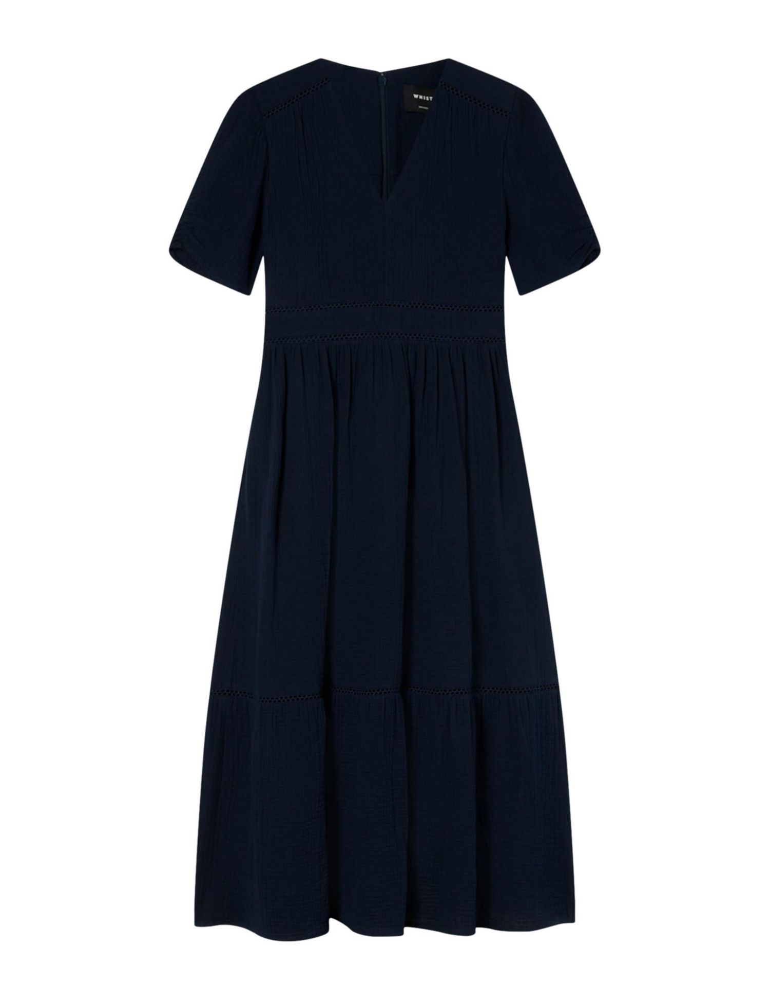 Women's Textured Midi Dress