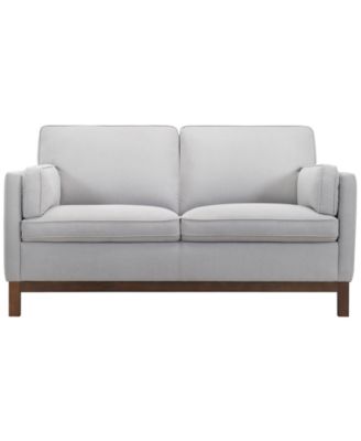 Virton 63" Fabric Track Arm Loveseat Sofa