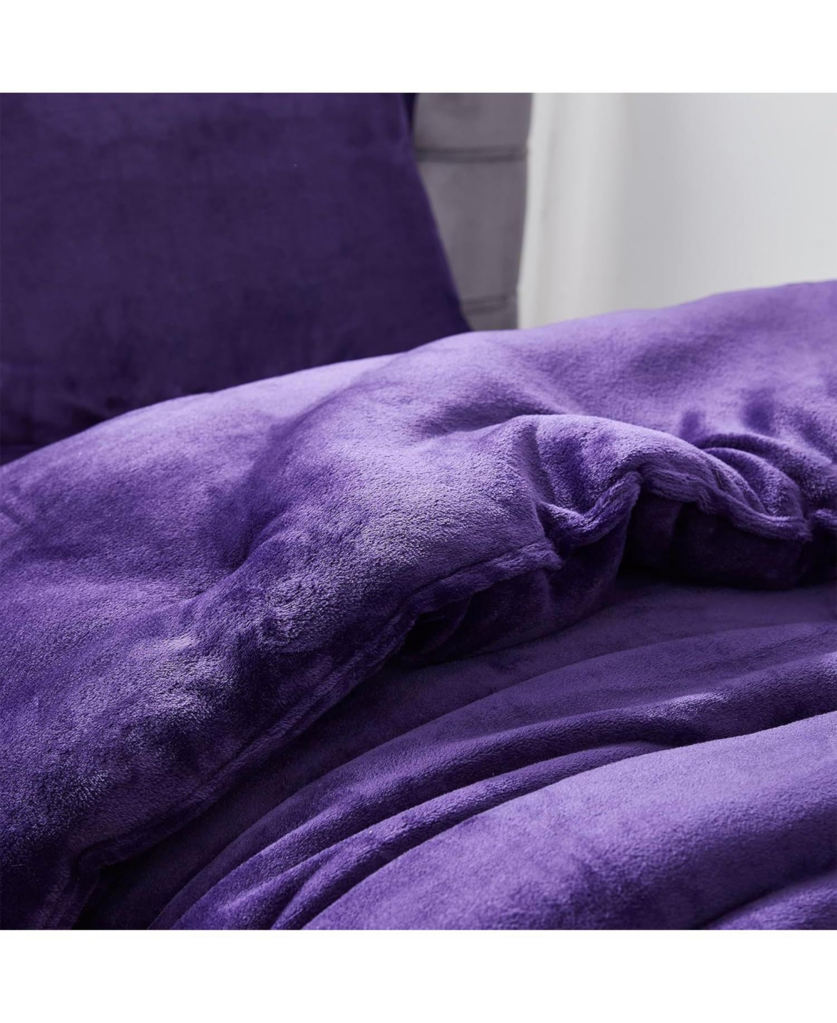 Thicker Than Thick - Coma Inducer Comforter Set - Standard Plush Filling - Parachute Purple