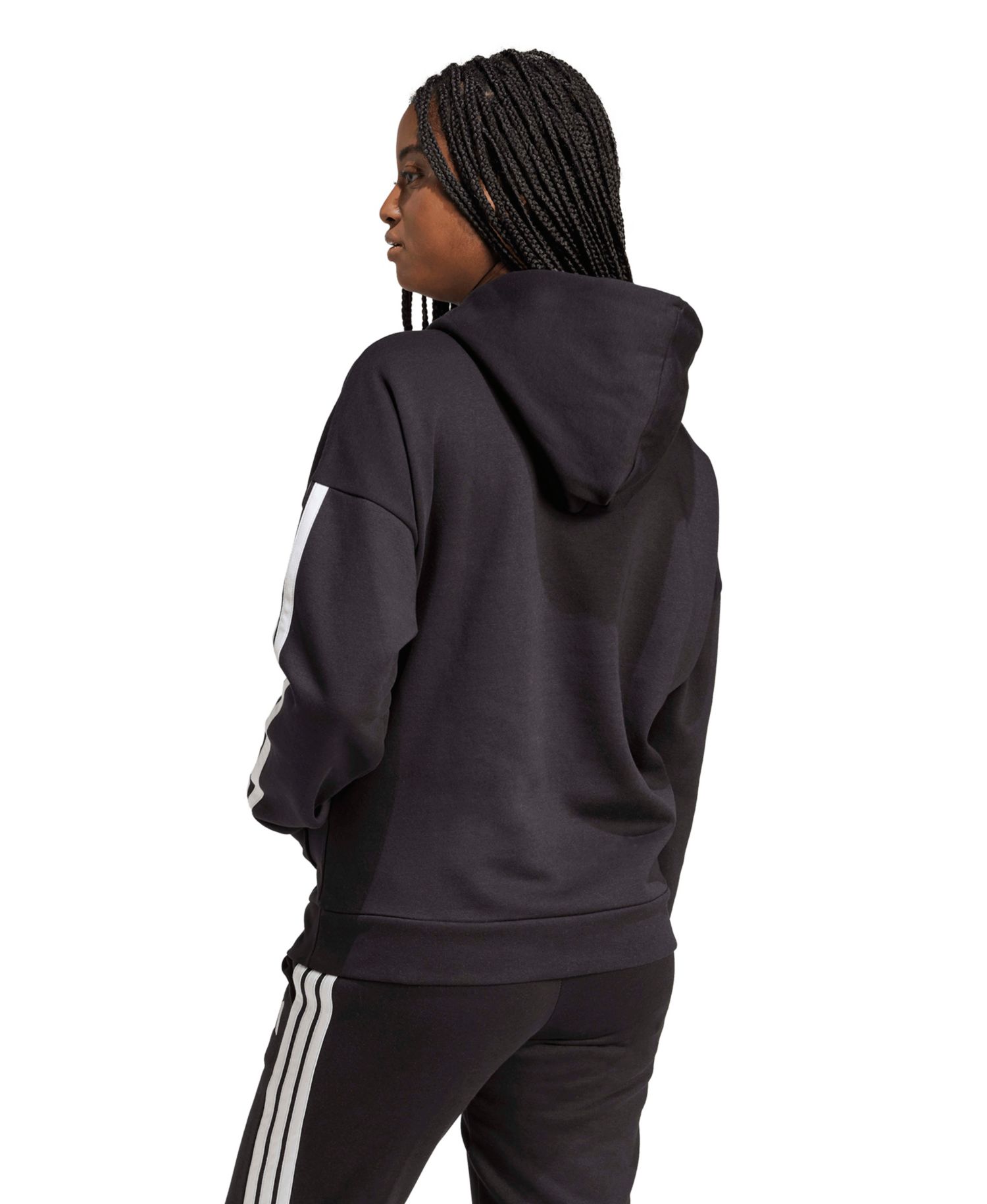 Women's Essentials 3-Stripes Fleece Hoodie