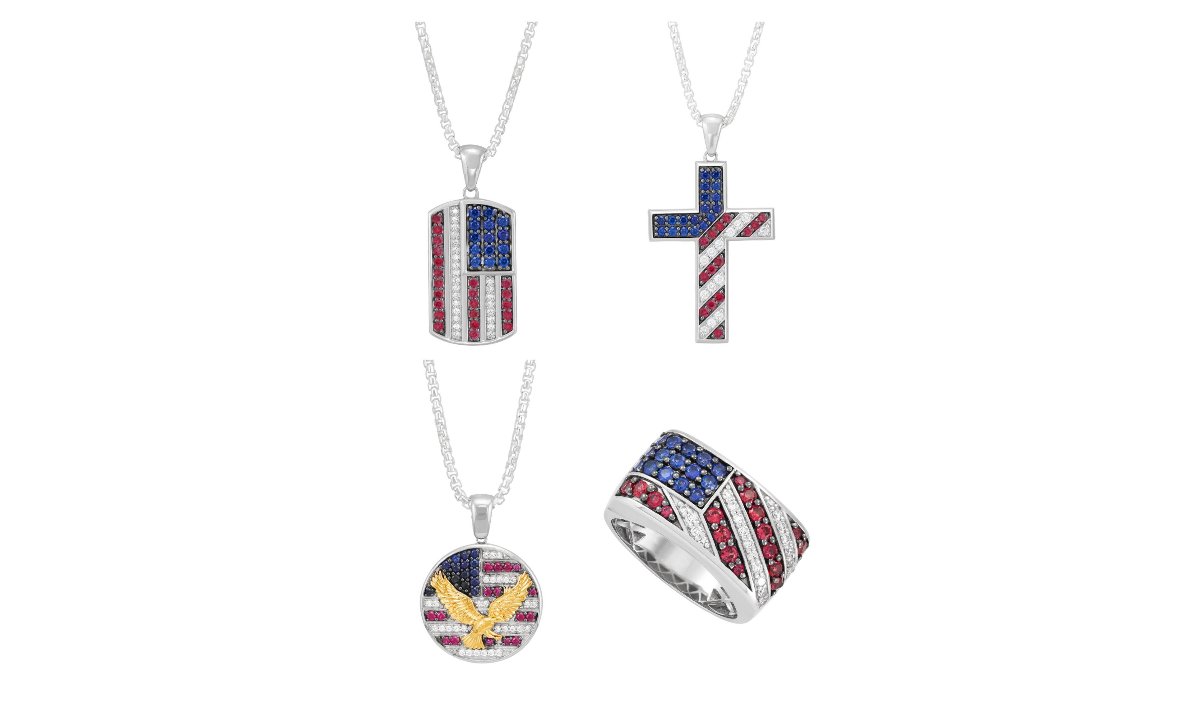 Grown With Love Mens Lab Grown Multi Gemstone Collection
