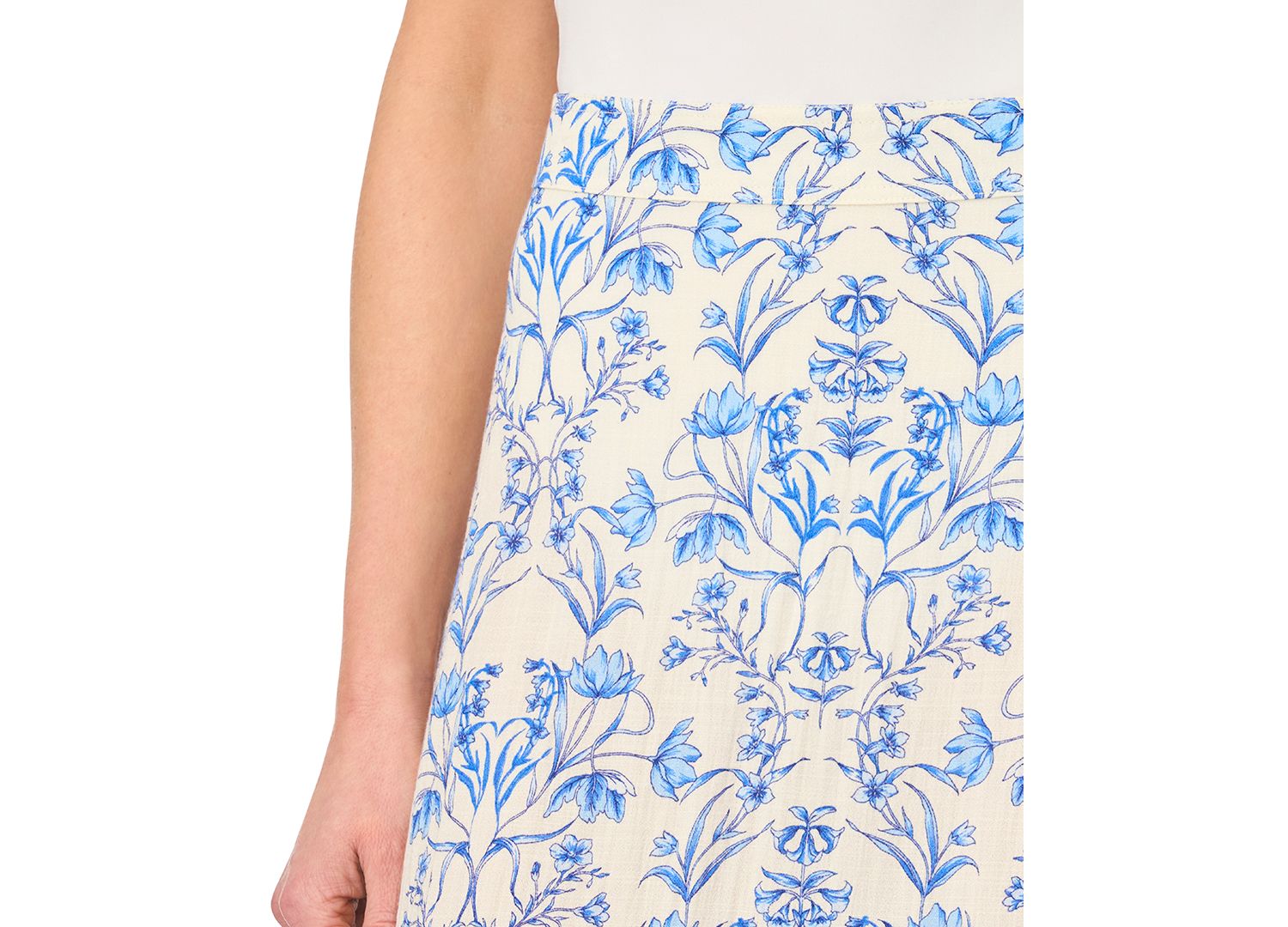 Women's Center Seam Printed Skirt