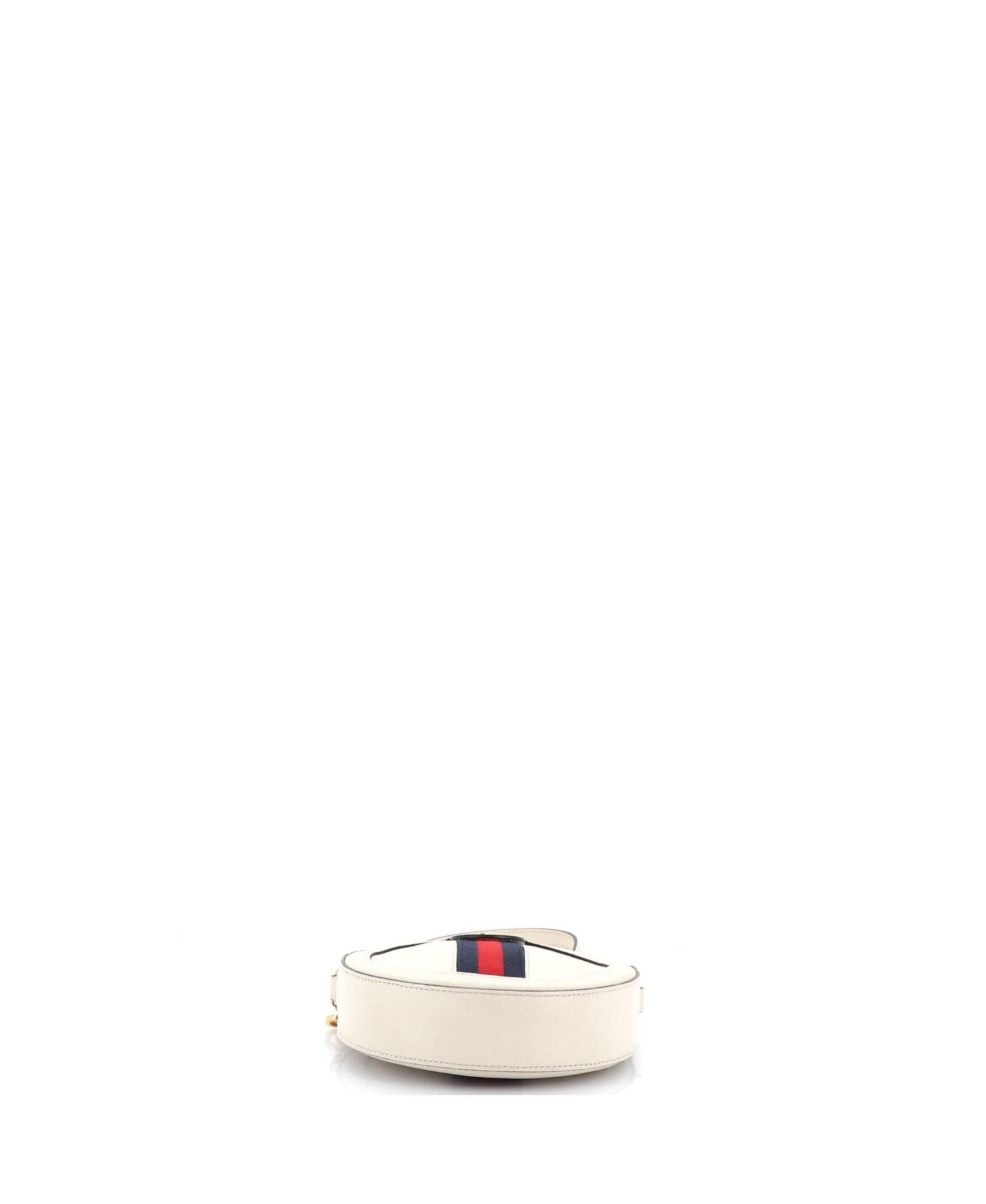 Mini Ophidia Round Shoulder Bag Leather