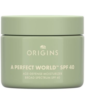 A Perfect World SPF 40 Moisturizer With White Tea, 1.7 oz.
