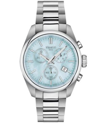 Women's Gray Stainless Steel Strap Watch 36mm