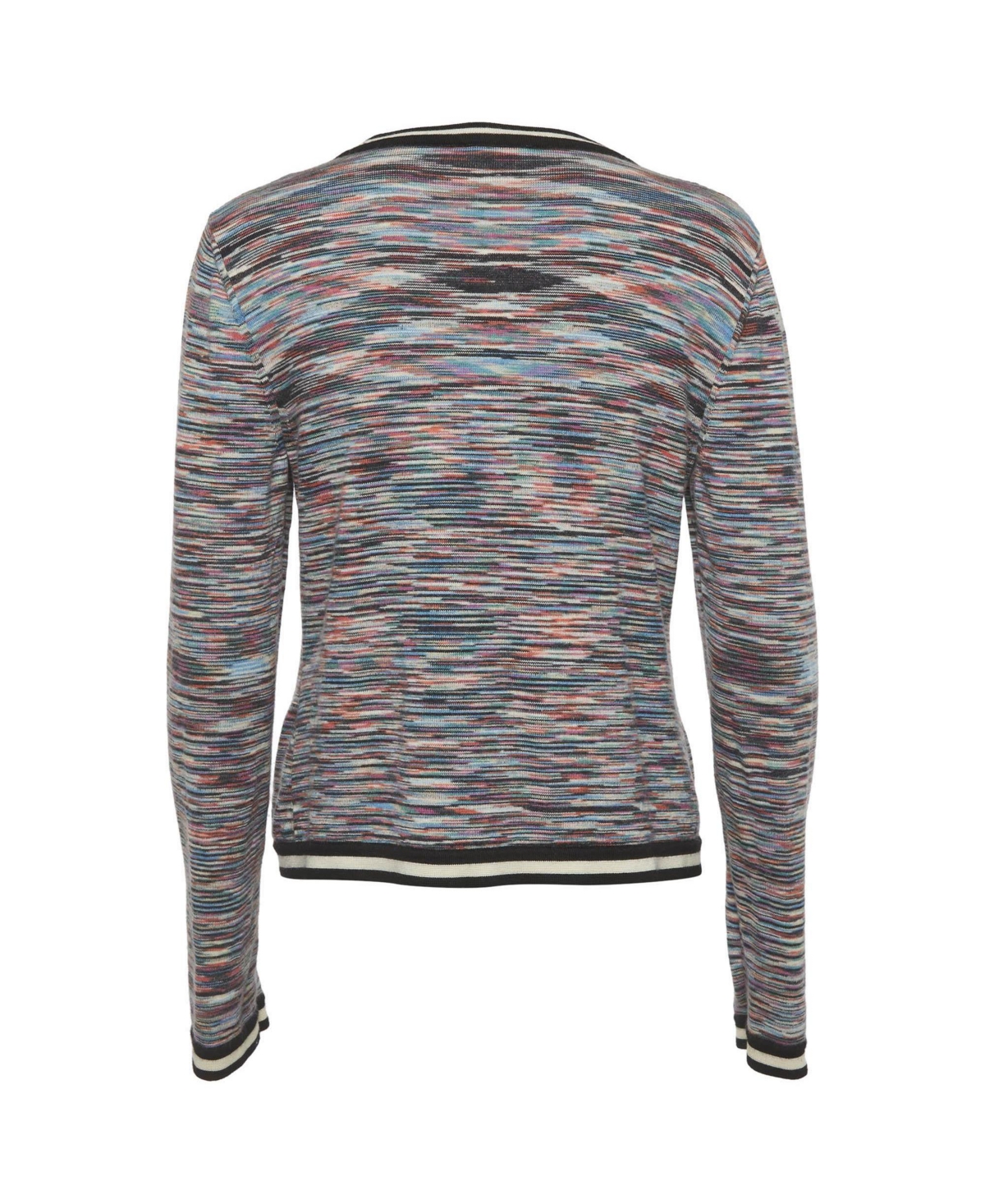 Pre-Owned Missoni Women's Striped Stretch Knit Cardigan