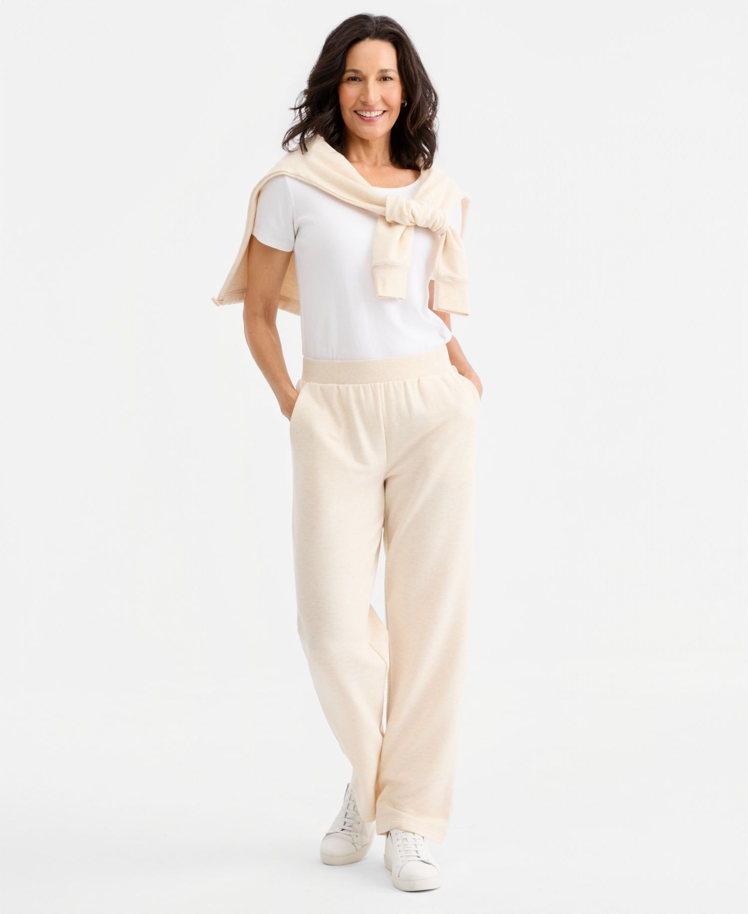 Women's LuxLounge Fleece Pull-On Sweatpants