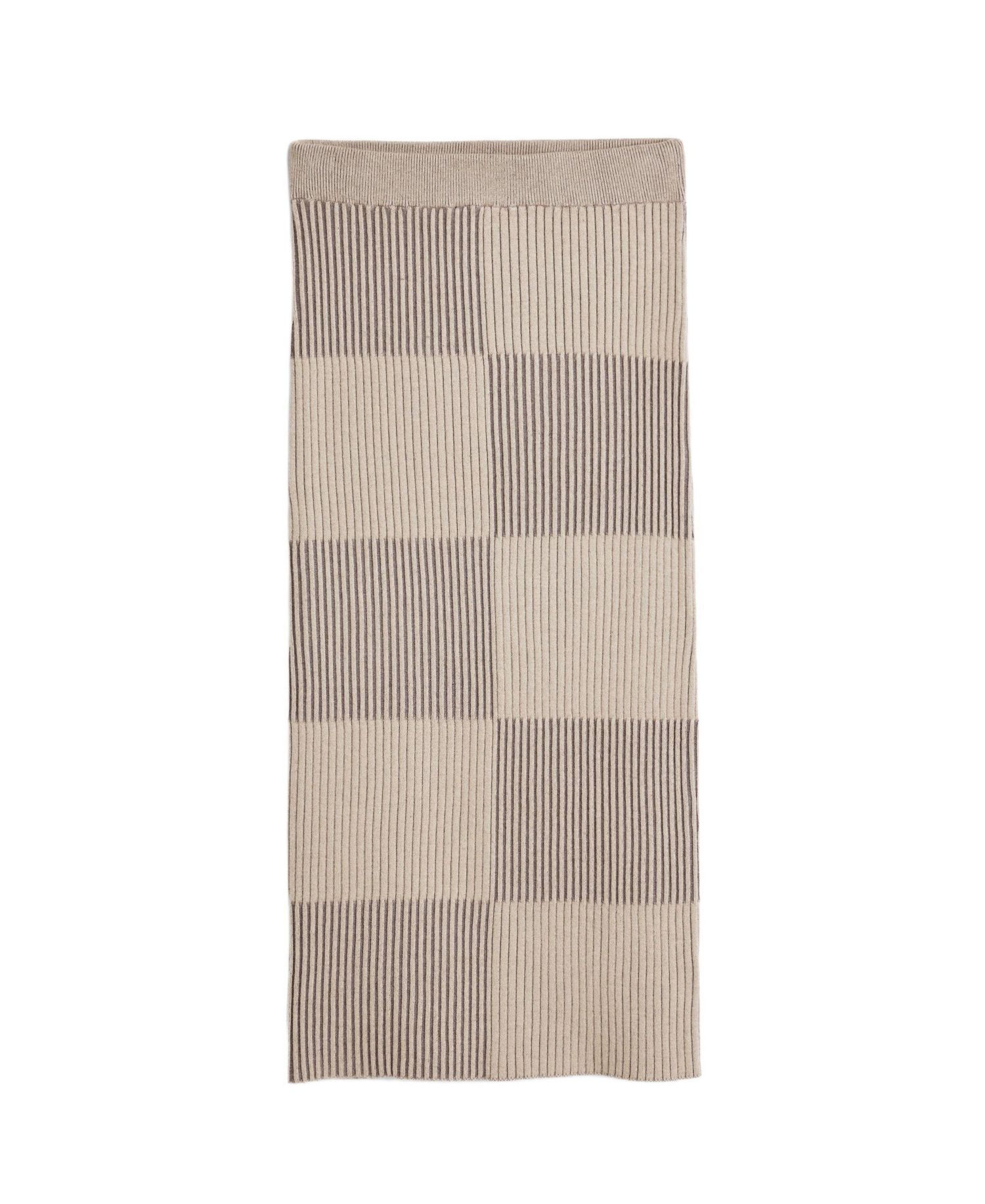 Women's Long ribbed skirt